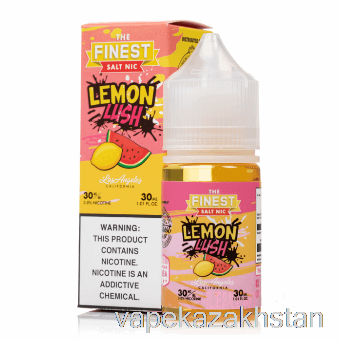 Vape Kazakhstan Lemon Lush - The Finest Candy Edition Salt Nic - 30mL 30mg